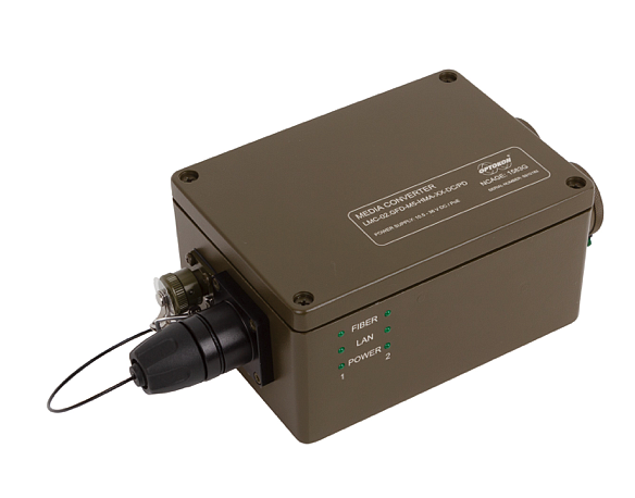 LMC-02.GFD Gigabit Ethernet Media Converter Ruggedized type